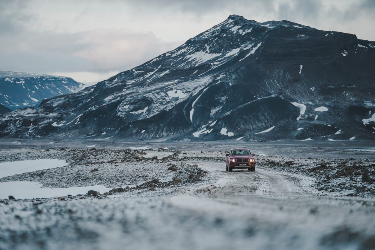 Bentley Bentayga V8: Fire and Iceland