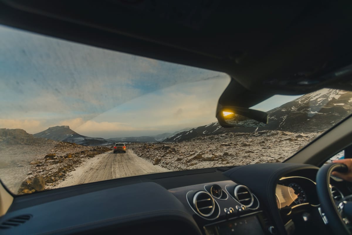 Bentley Bentayga V8: Fire and Iceland