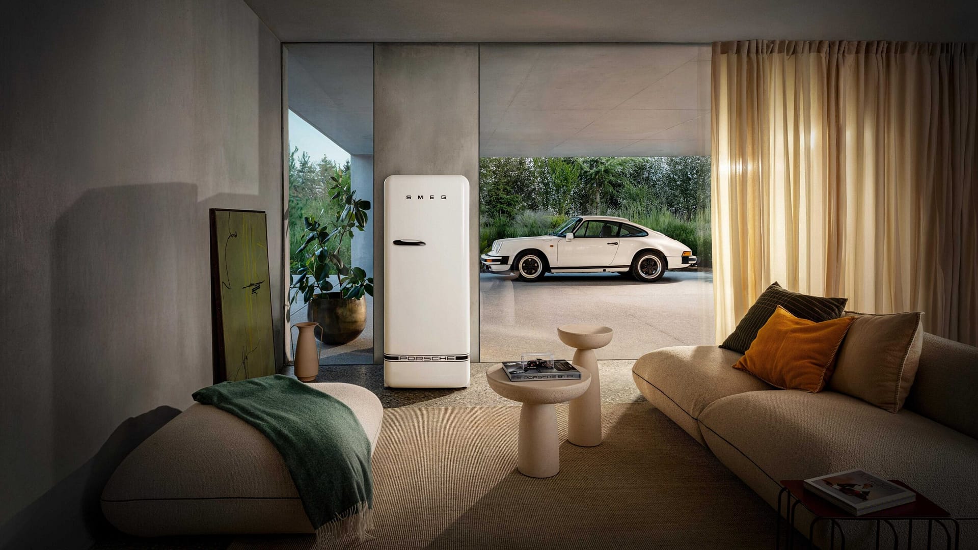 Porsche x Smeg fridge