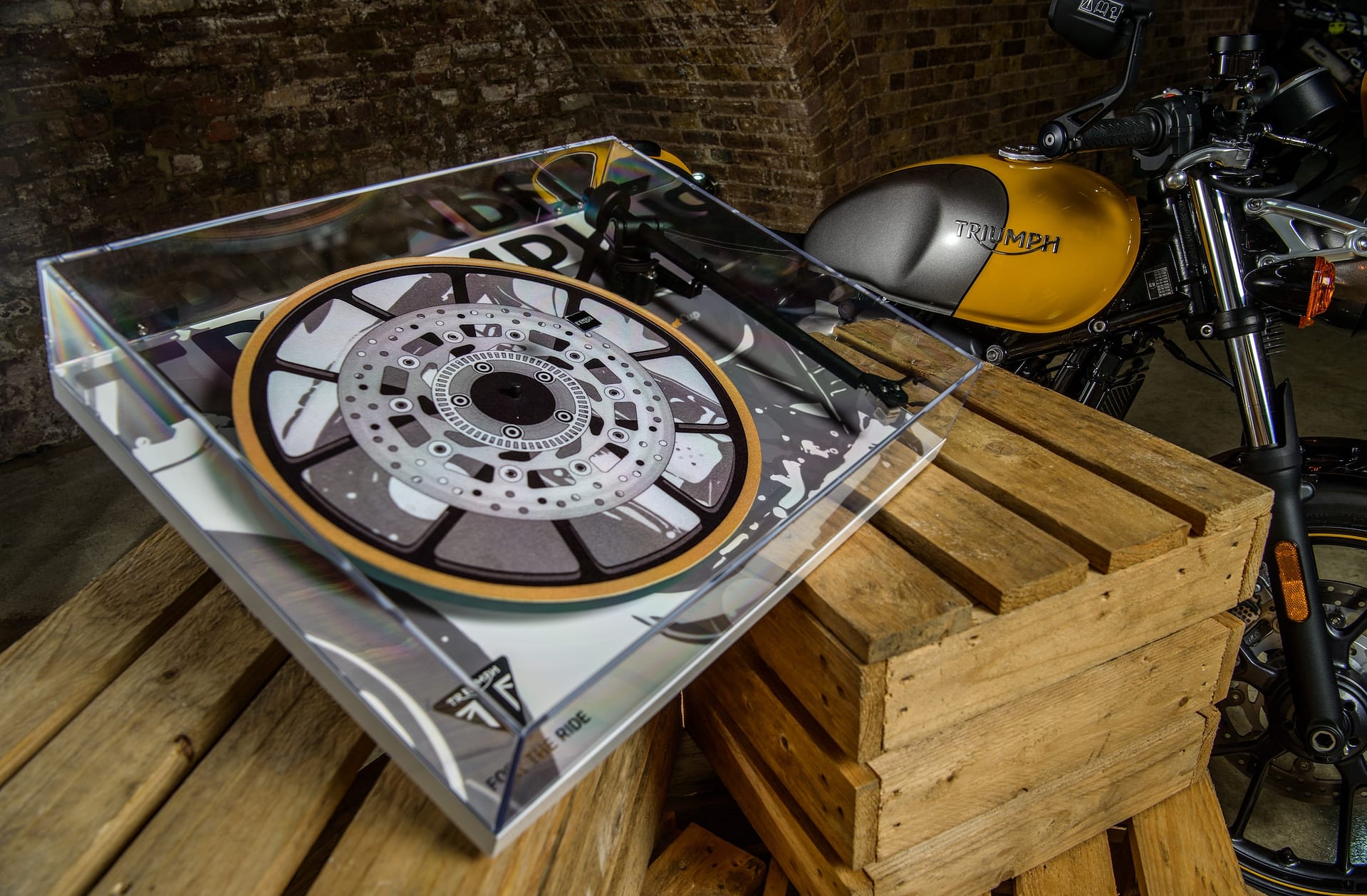 Triumph x Rega Turntable