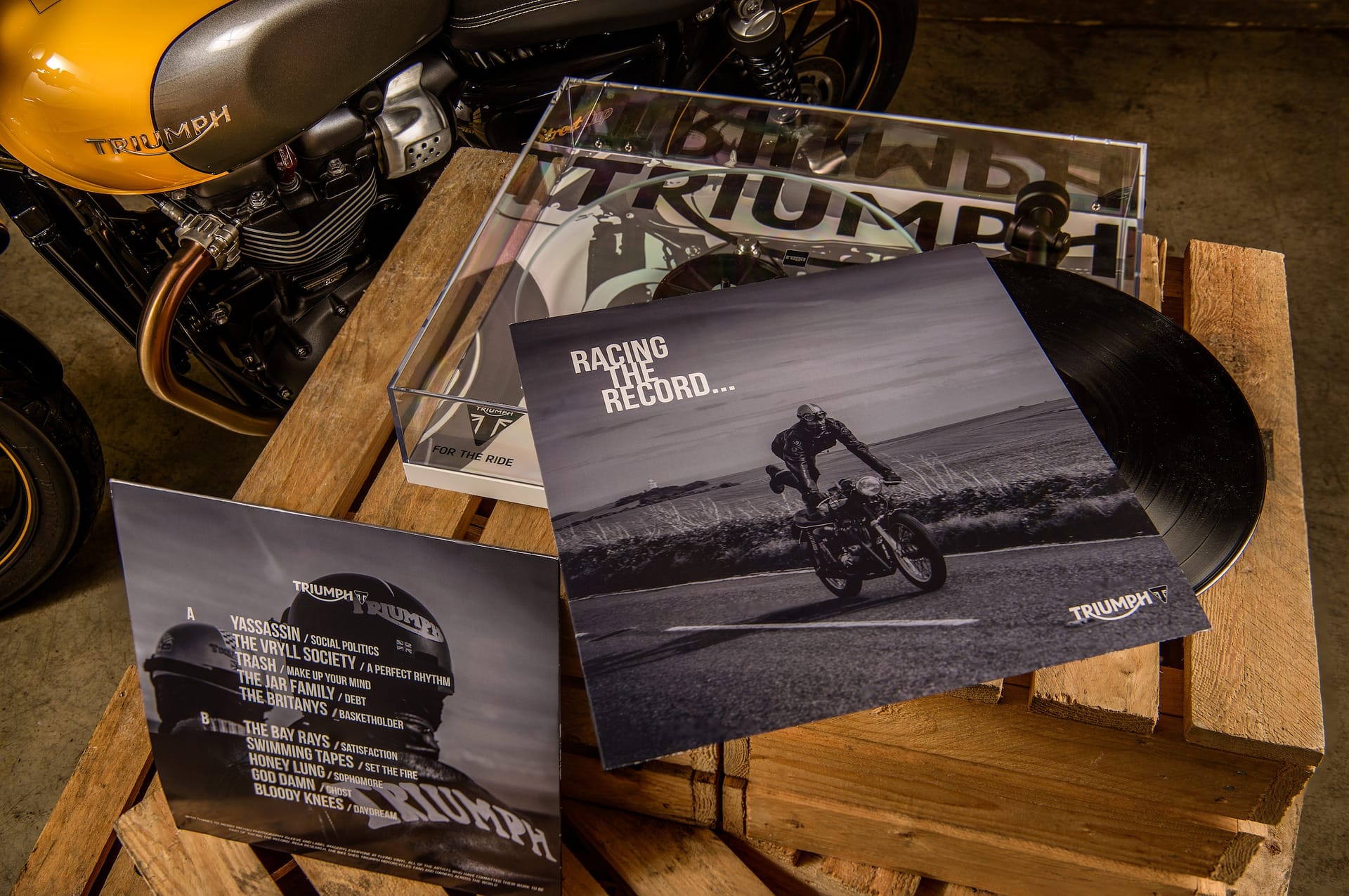 Triumph x Rega Turntable