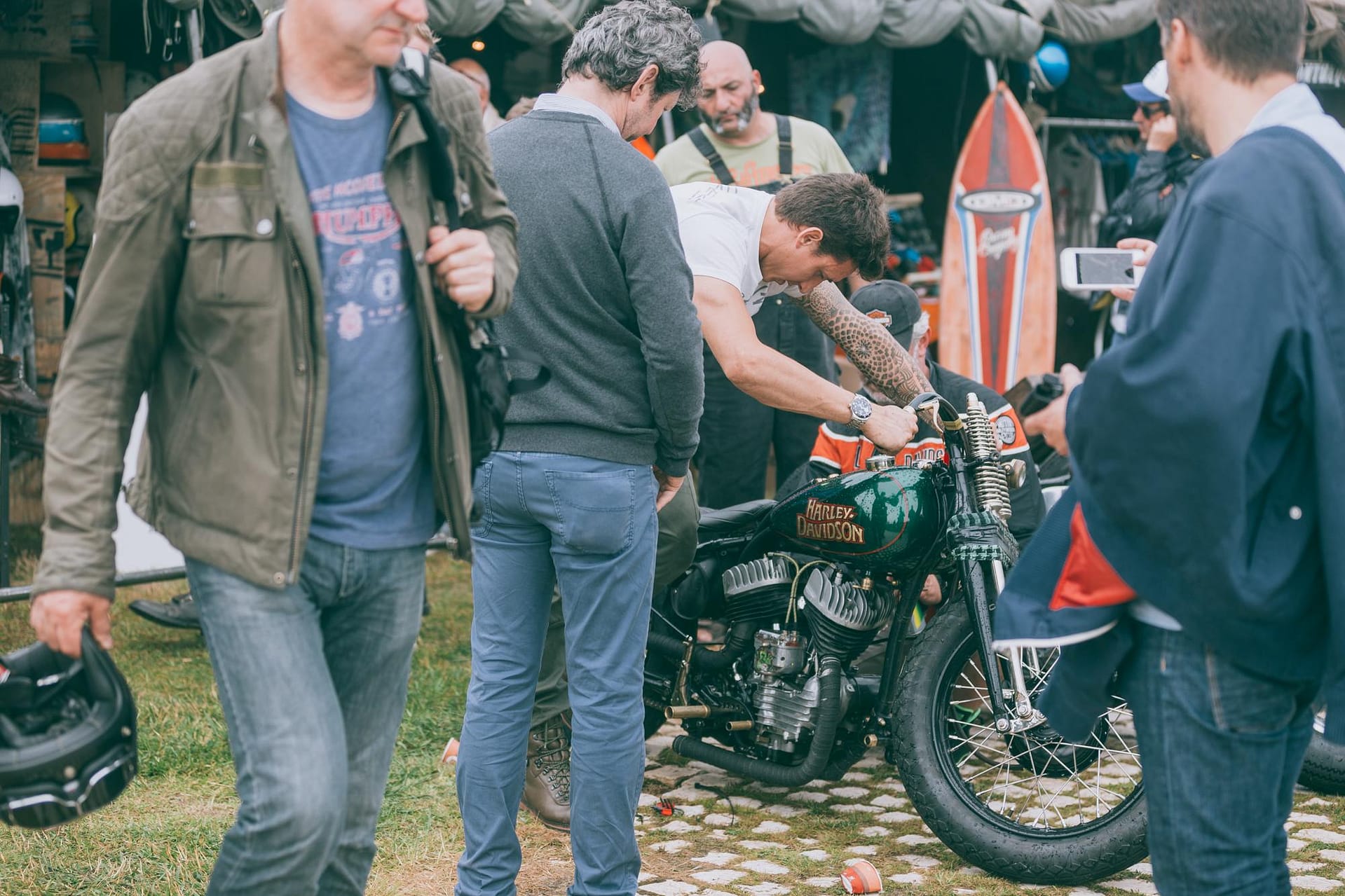 Wheels and Waves